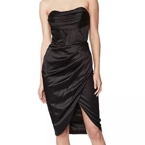 NWT Bardot Corset Strapless Formal Dress